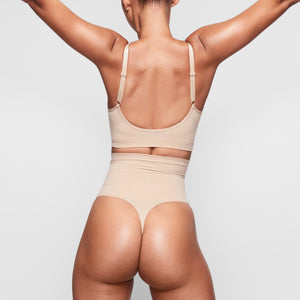 CORE CONTROL THONG | CLAY